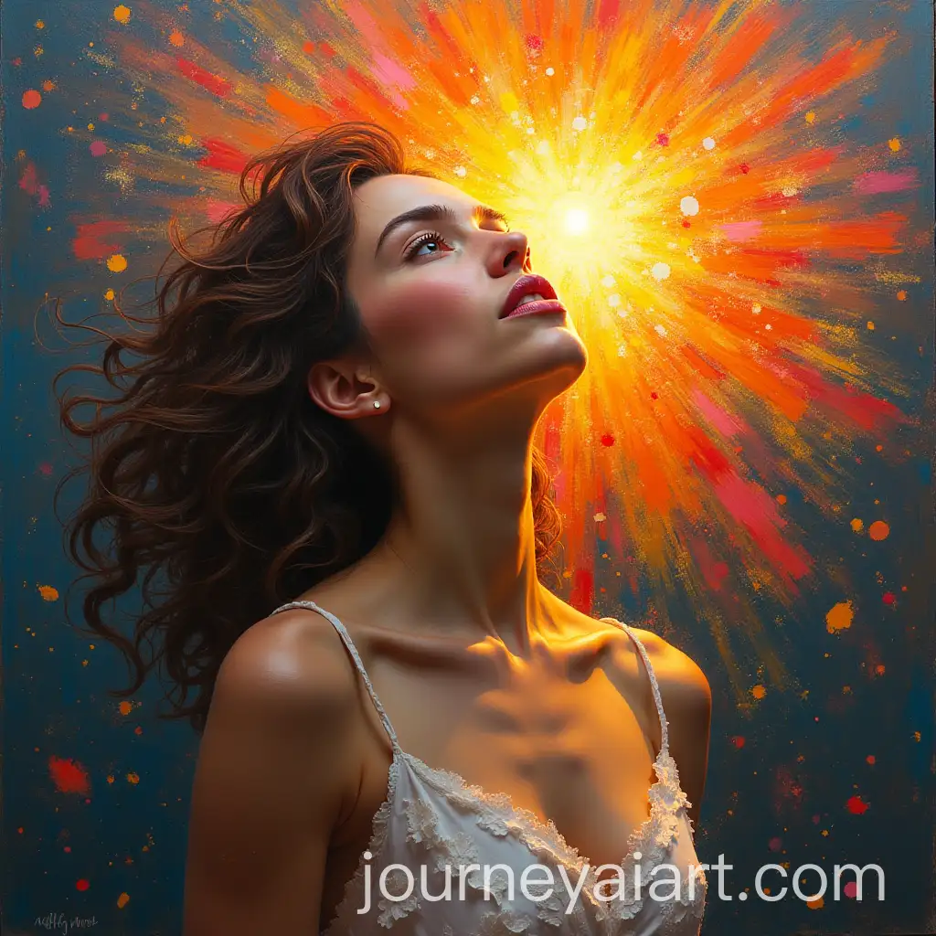 Radiant-Woman-Painting-with-Vibrant-Energy