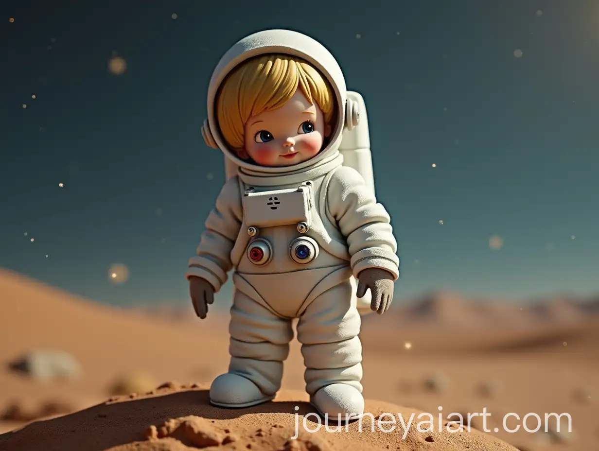 The-Little-Prince-in-an-Astronaut-Costume-Without-a-Helmet