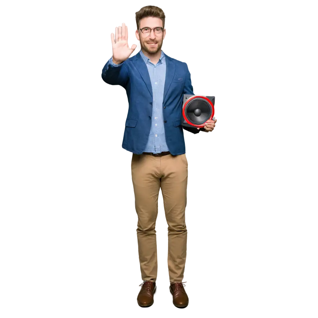 Man-Standing-with-Speakers-in-Hands-PNG-Image-for-Dynamic-Music-and-Event-Designs