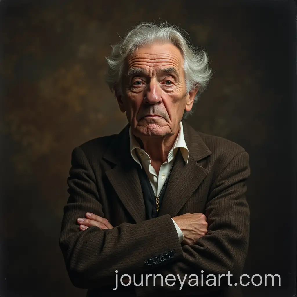 Classic-Portrait-of-an-Old-Man-with-Timeless-Features