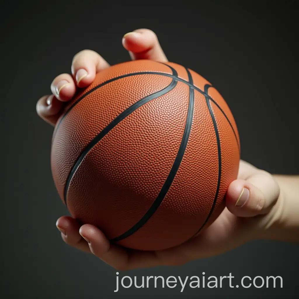 CloseUp-of-a-Hand-Holding-a-Ball