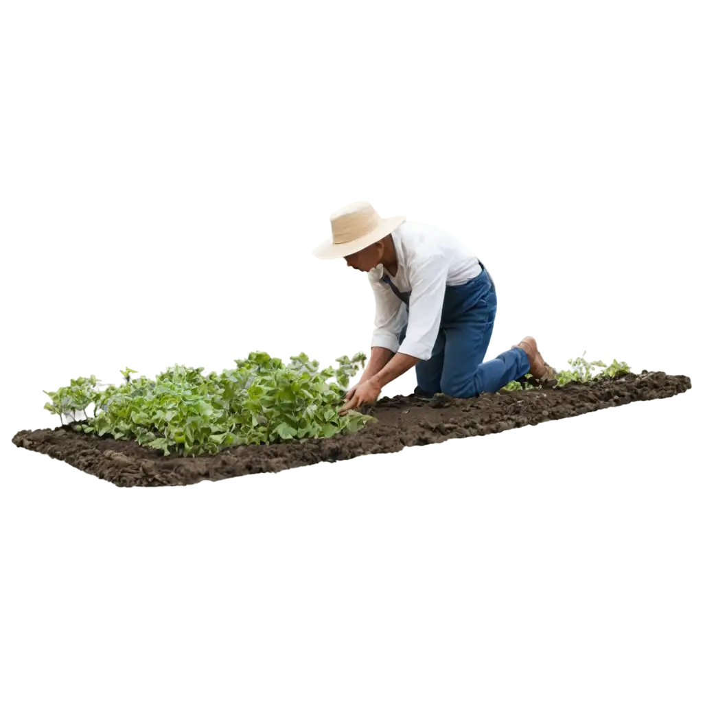 HighQuality-PNG-Image-of-Farmer-Planting-Vegetables-Enhance-Your-Content-with-Clarity-and-Detail