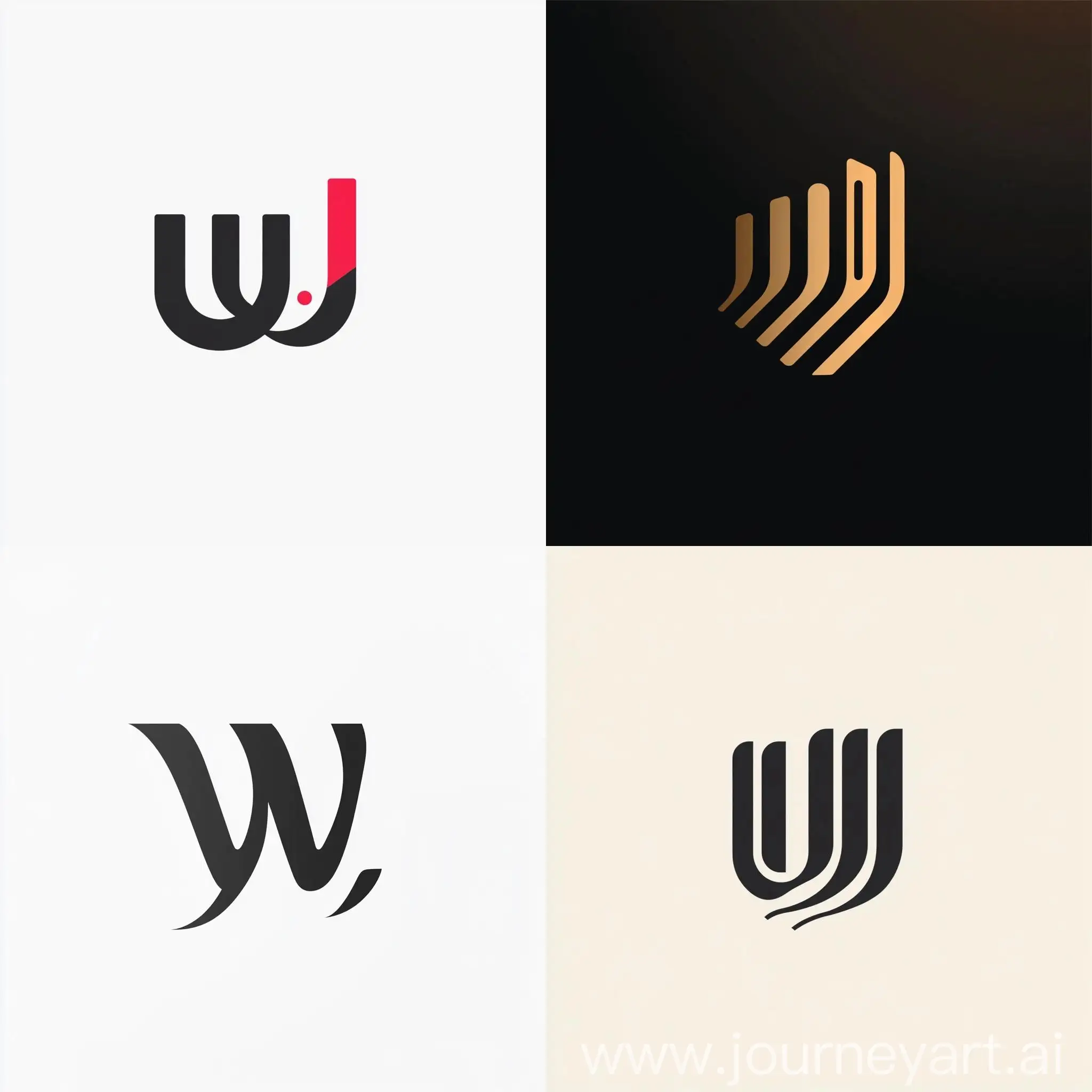 Minimalistic-Logo-Design-for-UIUX-Brand-with-Creative-Persian-Letter-W