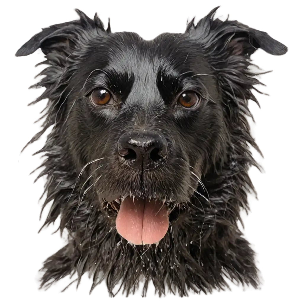 HighQuality-Wet-Dog-PNG-Image-Capture-the-Essence-of-Playfulness-and-Refreshment