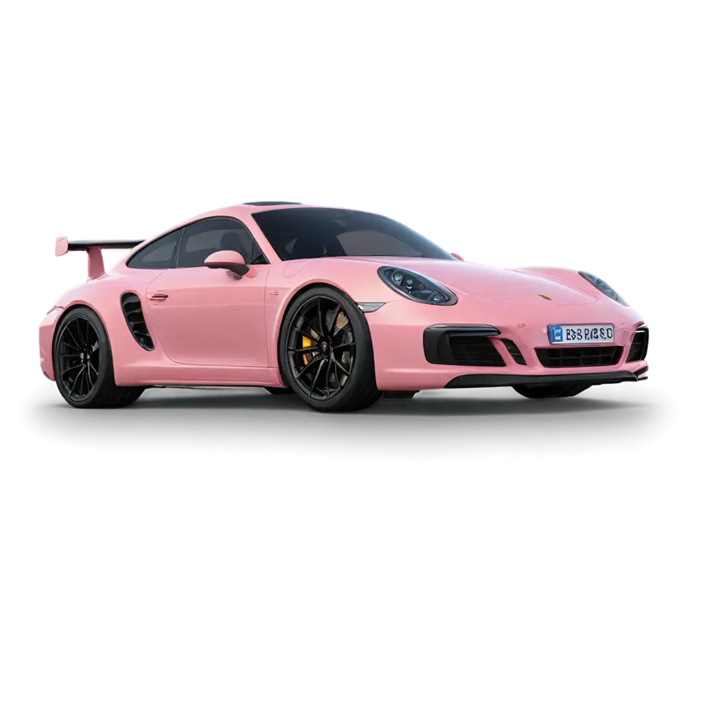 Stunning-Light-Pink-Porsche-911-PNG-Image-for-Creative-Use-HighQuality-Format-for-Versatile-Applications