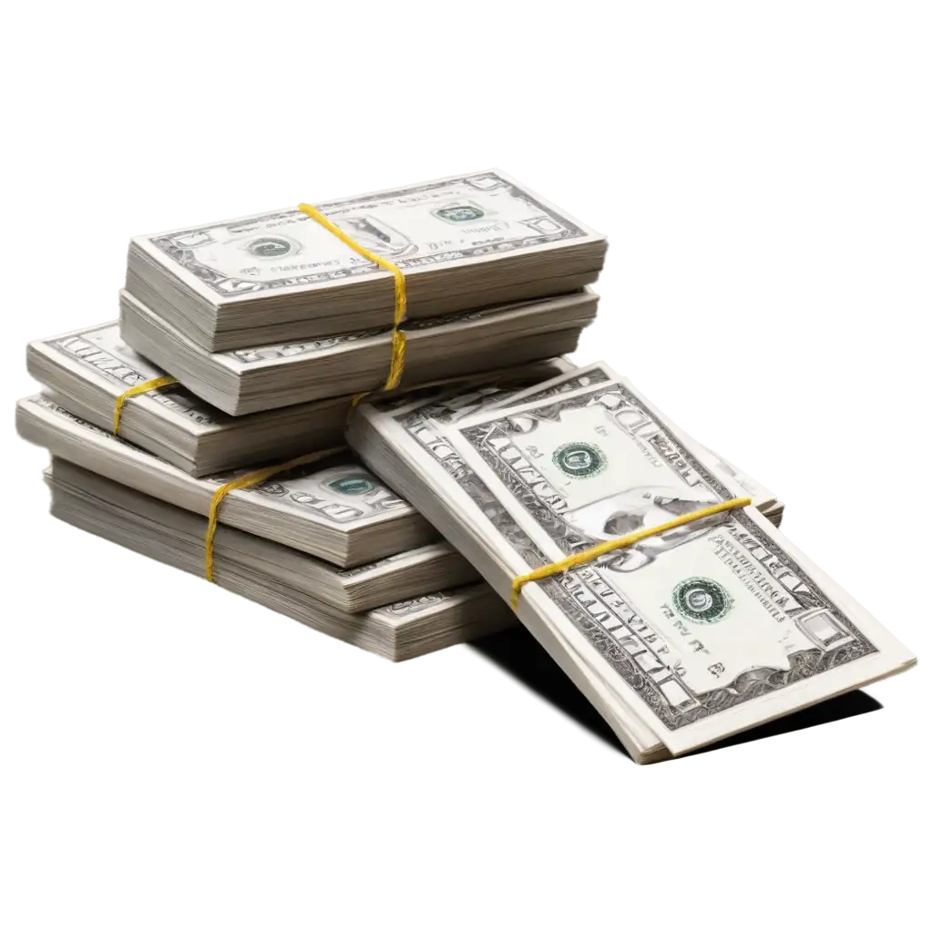 HighQuality-PNG-Image-of-Piled-Dollars-for-Financial-Visuals