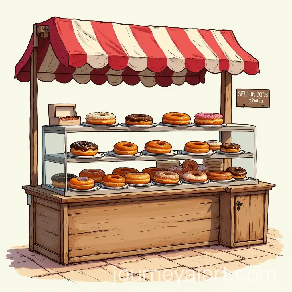 Old-Bakery-in-Tel-Aviv-Selling-Donuts-Brochure-Design