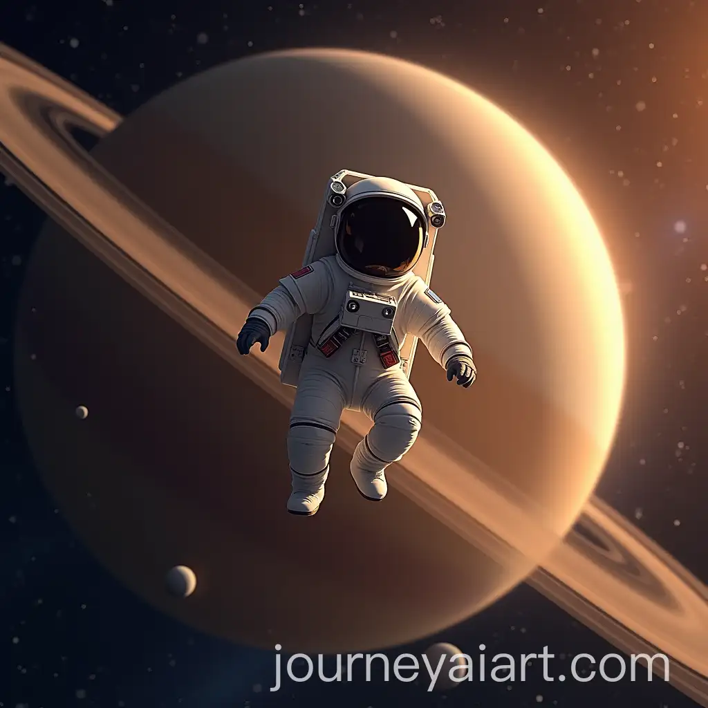 Baby-Astronaut-Exploring-Saturns-Rings-in-Space