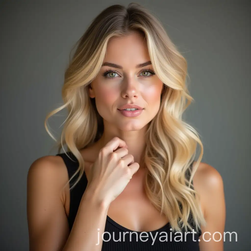 Blonde-Woman-in-Portrait-Style