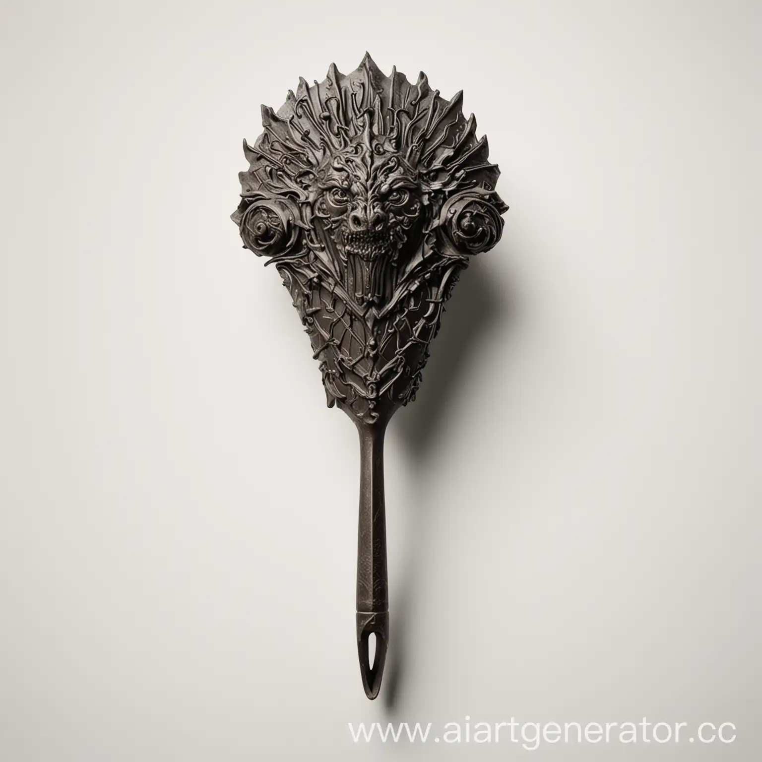 Game-of-Thrones-Style-Iron-Ice-Cream-Scoop-on-White-Background