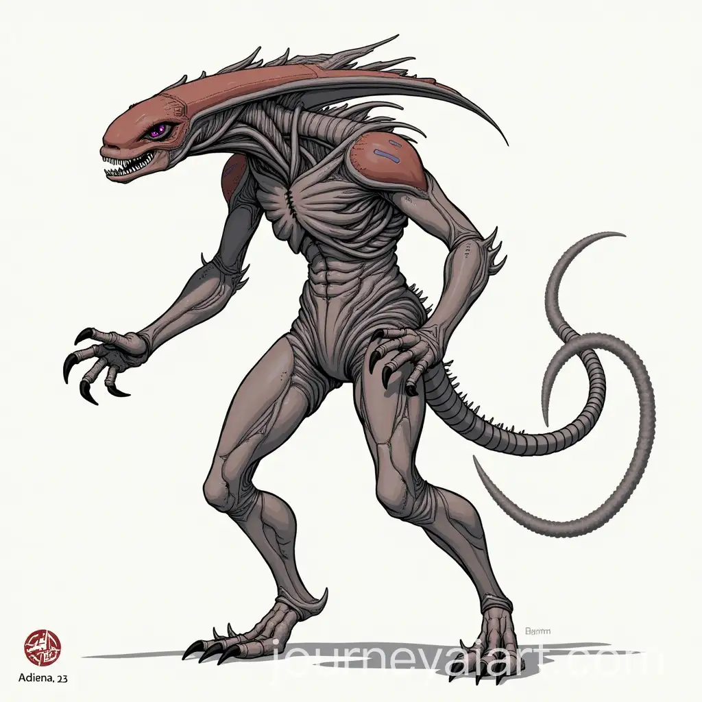 ExtraterrestrialAI-Image-Prompt-Expansion-Alien-Creature-Concept-Art-with-Futuristic-Design