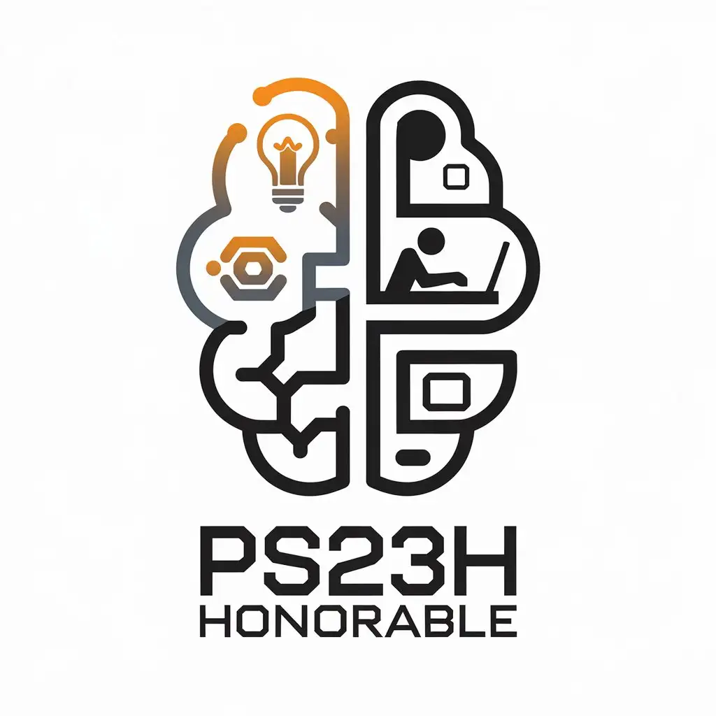 LOGO Design for PS23H Honorable Entertainment Industrys Symbol of Psychology Mentality and Intelligence