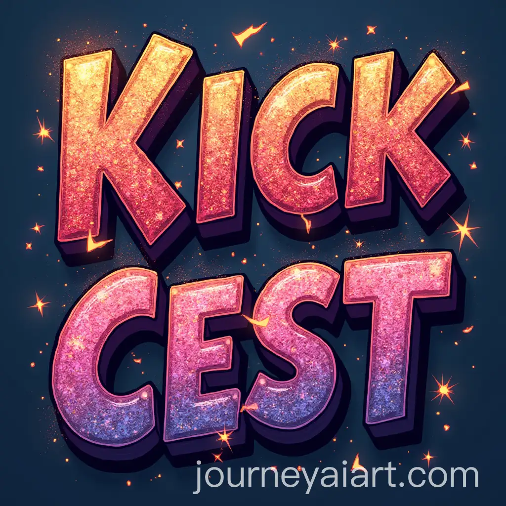 Bold-Block-Letters-with-Glitter-Gradient-and-Lightning-Bolt-Accents