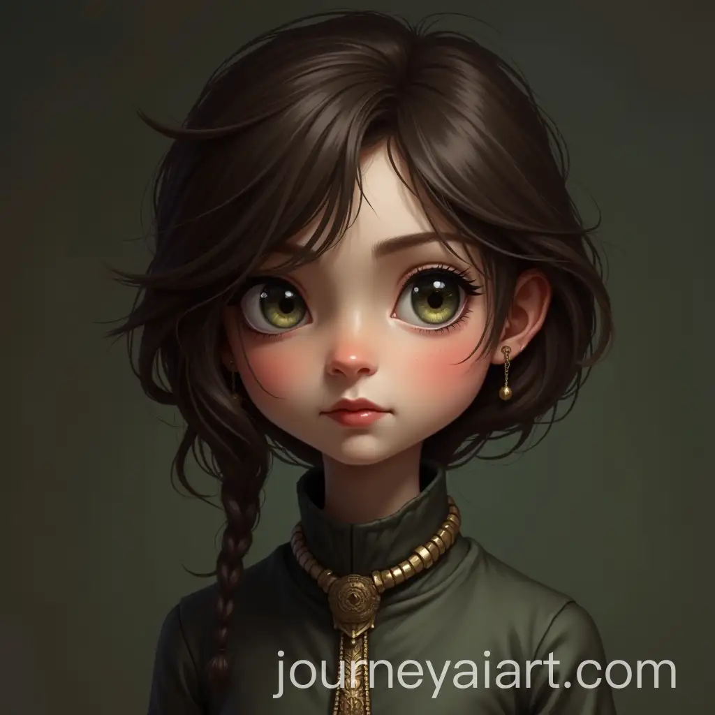 Portrait-of-Lady-Gurvik-with-Thin-Lips-and-Brunette-Hair