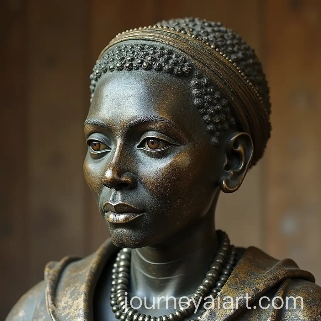 Benin-Bronze-Artworks-with-Intricate-Detailing-and-Cultural-Significance