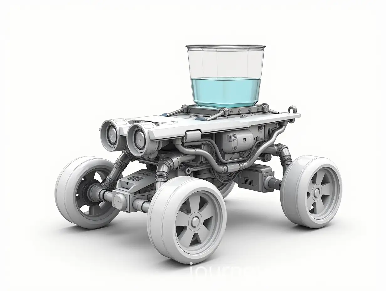 Futuristic-Mechanical-Robot-with-Advanced-Sensors-and-Transparent-Water-Bucket
