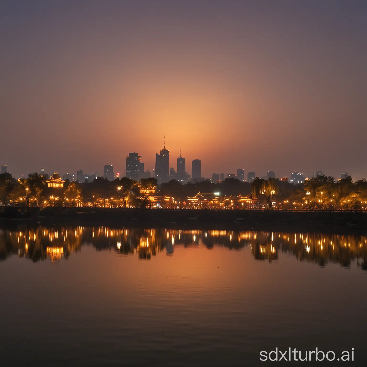 Tranquil-Evening-at-Wuhan-East-Lake