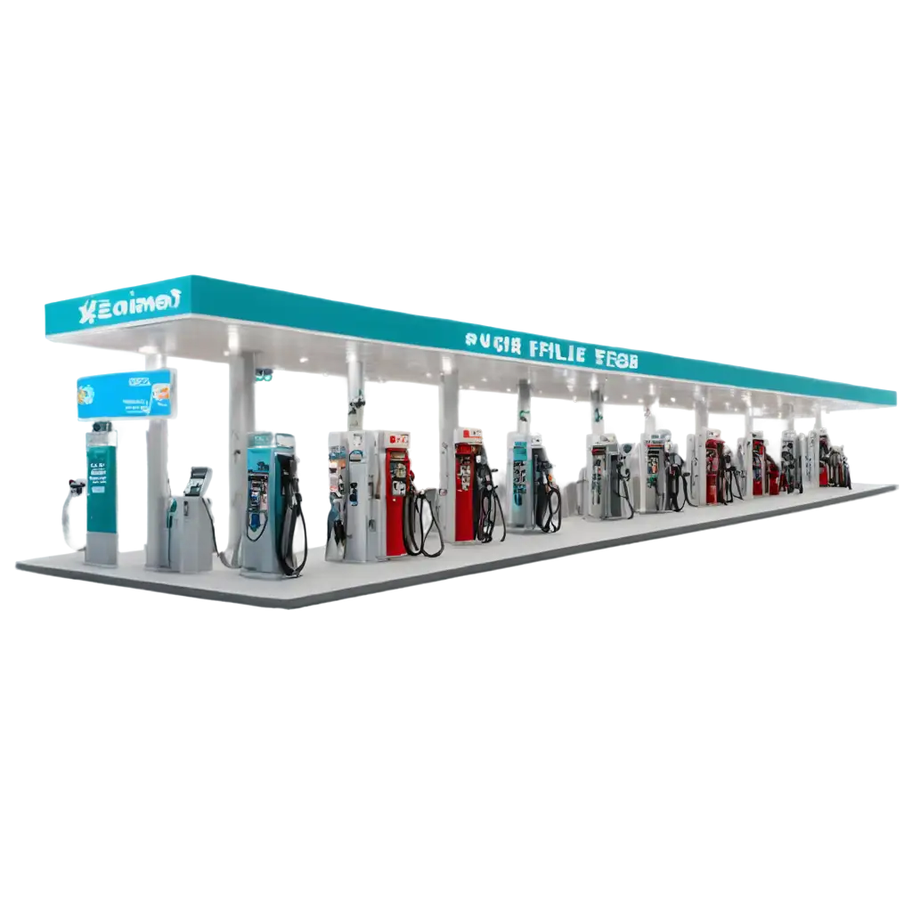 HighQuality-PNG-Image-of-a-Fuel-Station-AIGenerated-Artwork