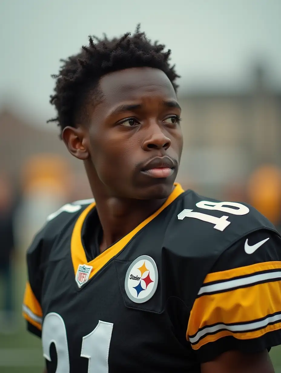 Ricky Bailey is a 15-year-old black kid from Philadelphia 60 and Chester avenue every Sunday he go in the house to watch the Pittsburgh Steelers play at 1:00