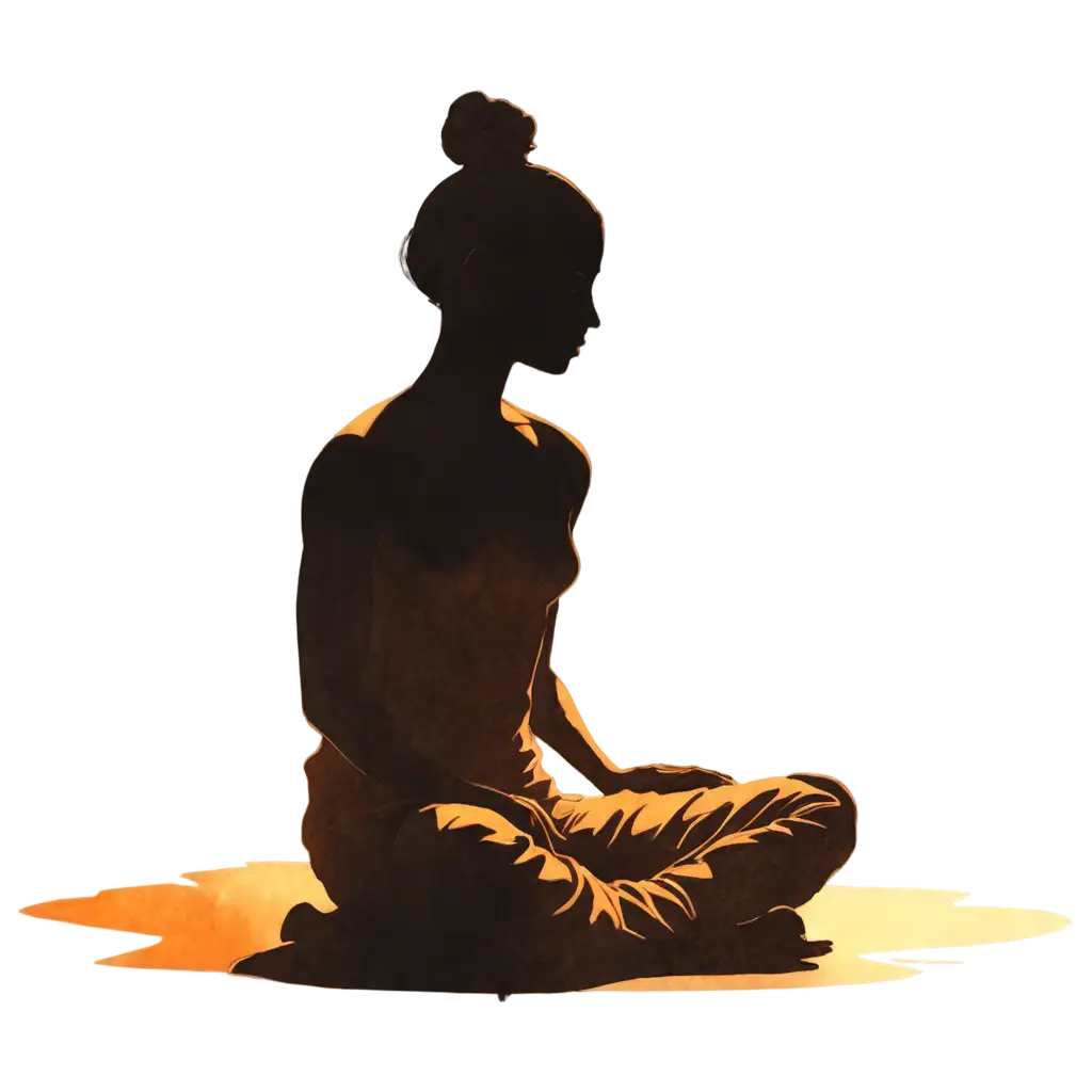 BlackoutPNG-Image-Usage-Analysis-Silhouette-Meditating-in-Sacred-Space-PNG-Image-for-Spiritual-and-Serene-Designs