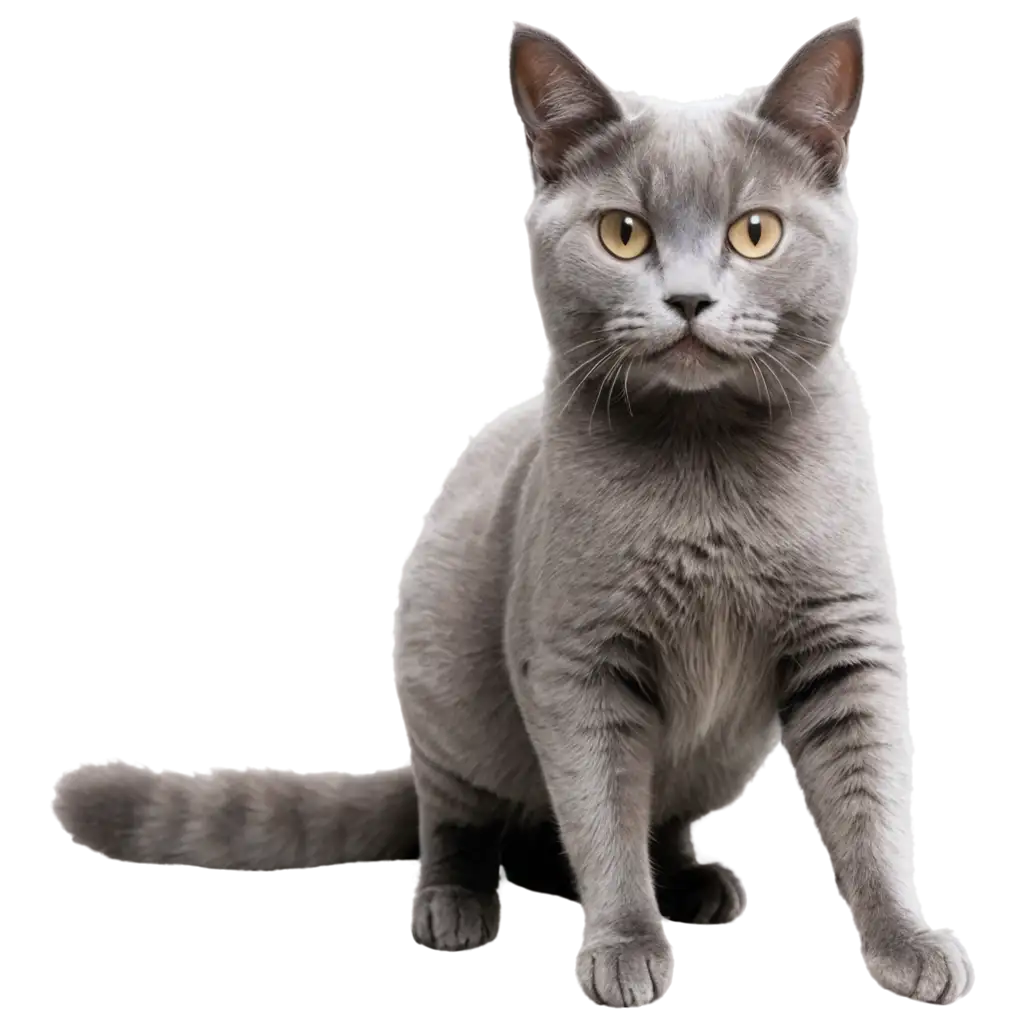 Triped-Grey-Cat-PNG-Image-HighQuality-Digital-Art-for-Diverse-Uses