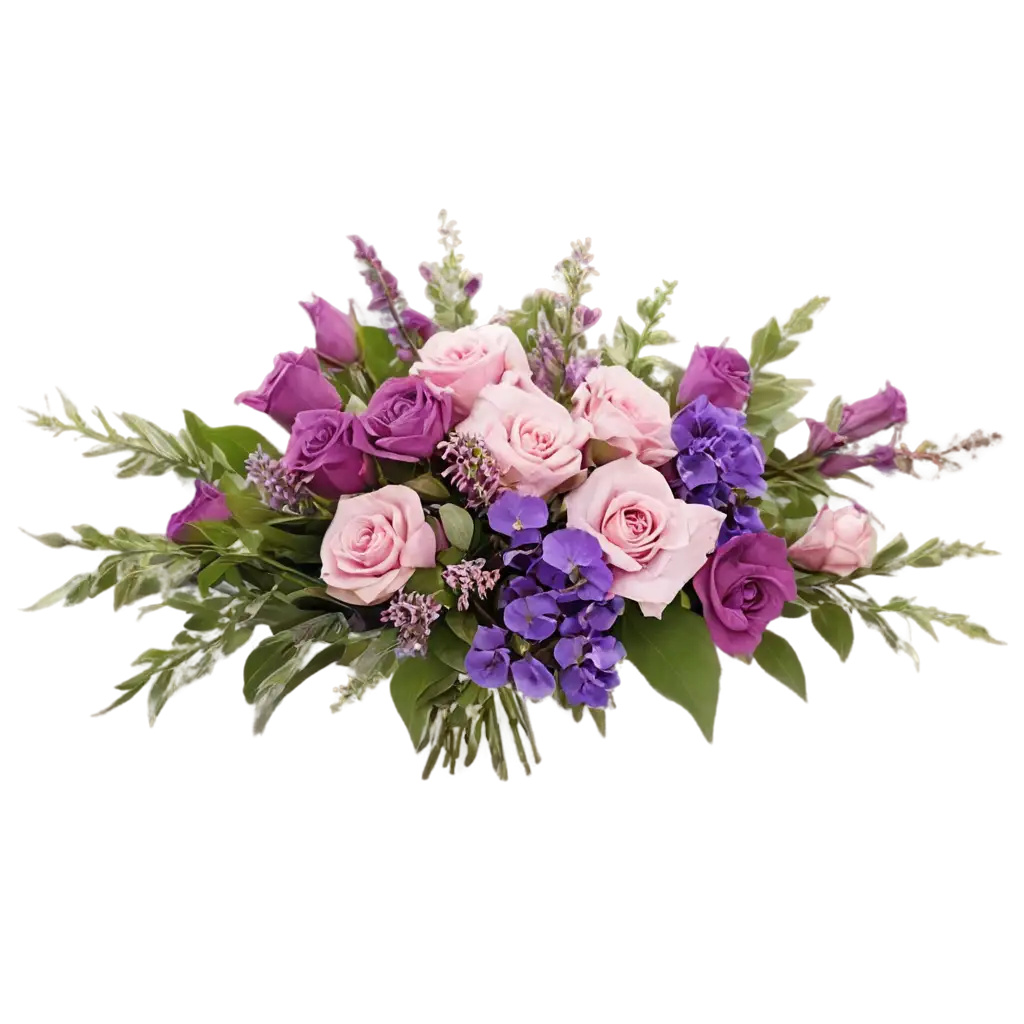 Lavender-Roses-Alstroemeria-and-Larkspur-Floral-Arrangement-PNG-for-Stunning-Design-Projects