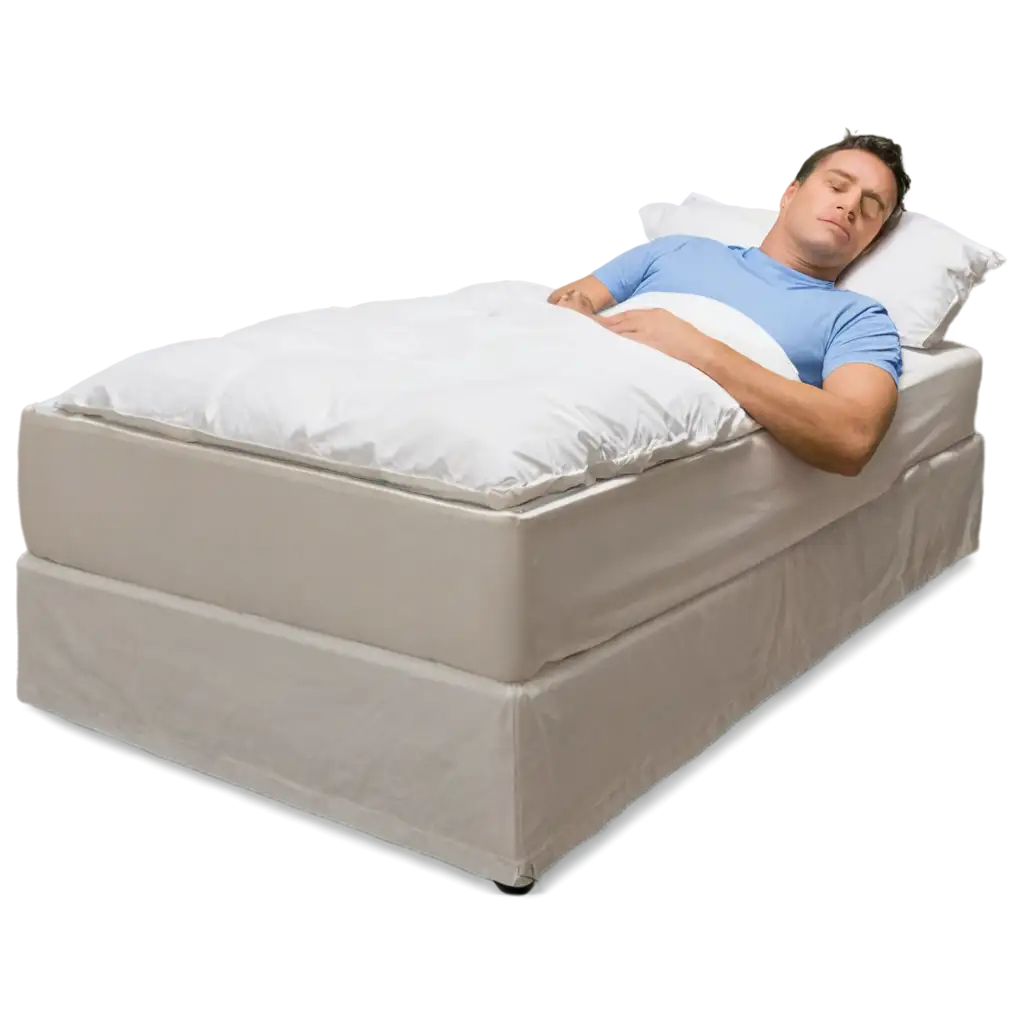 Serene-Man-Sleeping-in-Bed-PNG-Image-for-Enhanced-Clarity-and-Quality