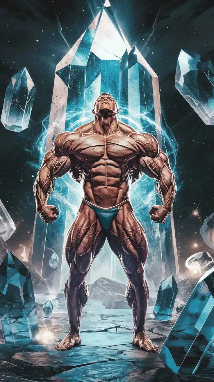 Superhuman-Bodybuilder-Receiving-Godlike-Powers-in-Crystal-Fortress