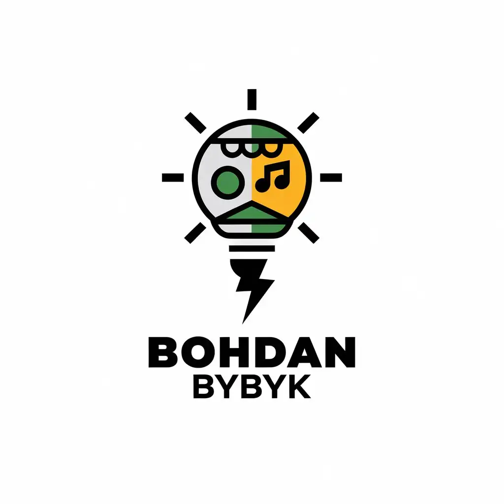 LOGO Design for Bohdan Bybyk Light Sound Stage Avolites Console Robe Lighting Theme for Events Industry