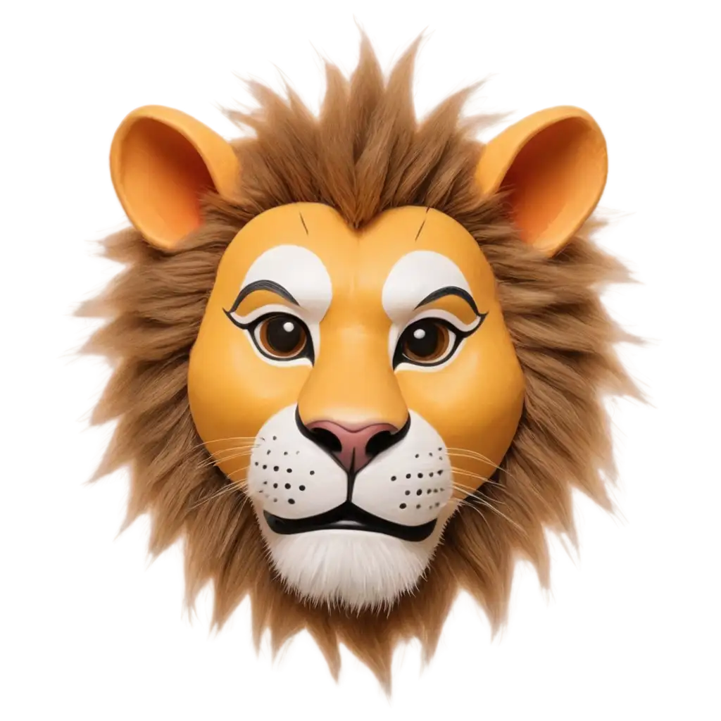 create lion mask for children