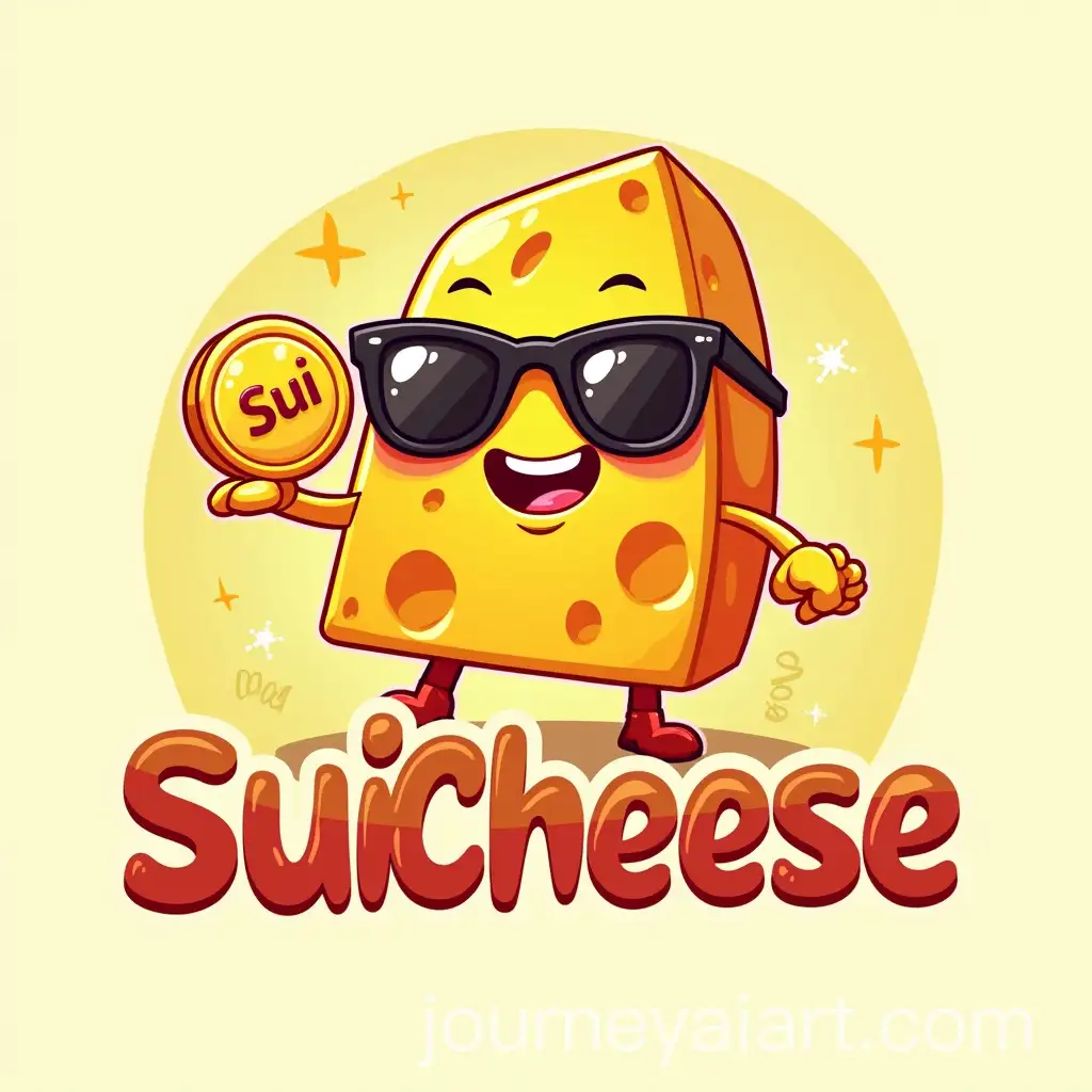 Playful-Cartoon-Cheese-Logo-for-SuiCheese-Meme-Coin