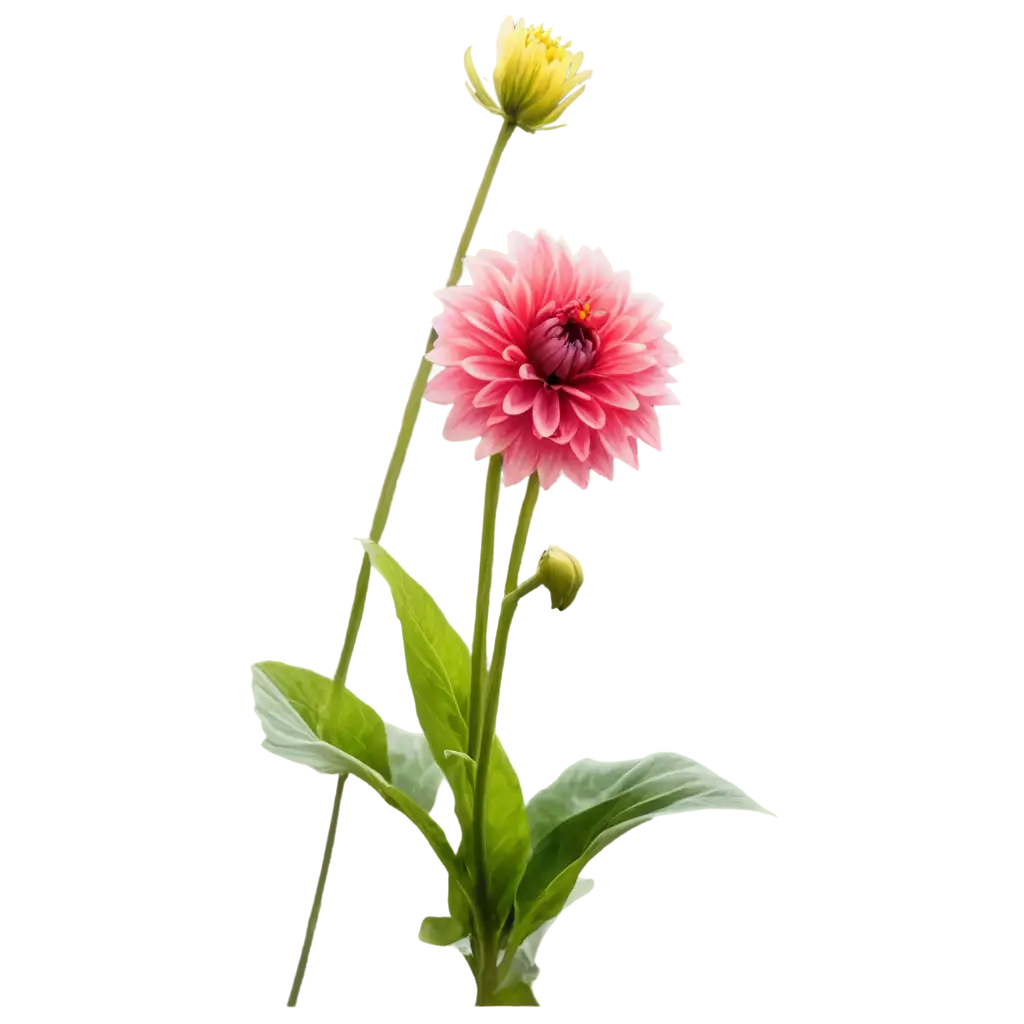 HighQuality-PNG-Image-of-Bunga-Dahlia-Vibrant-and-Detailed-Floral-Design