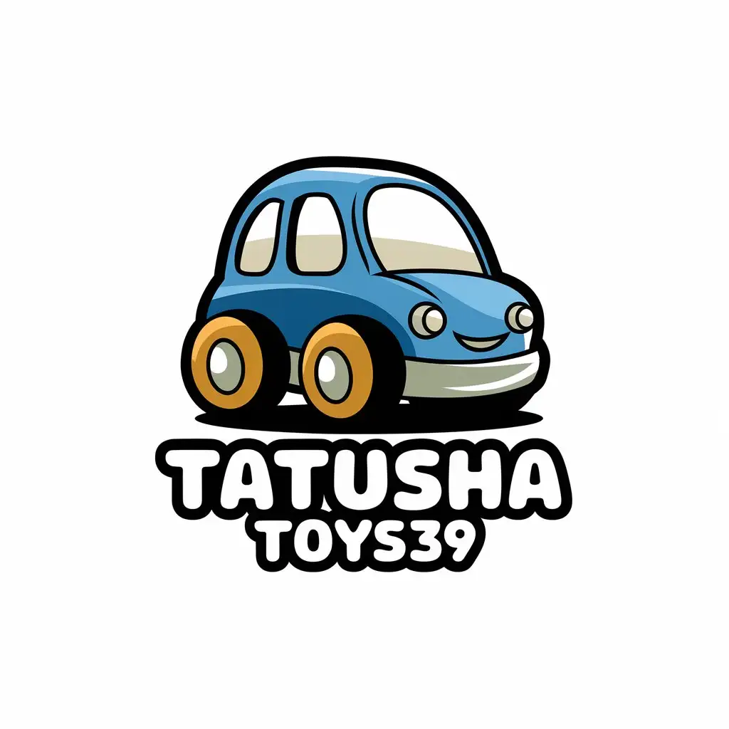 LOGO-Design-for-Tatusha-Toys-Playful-Toy-Theme-with-Clear-Background