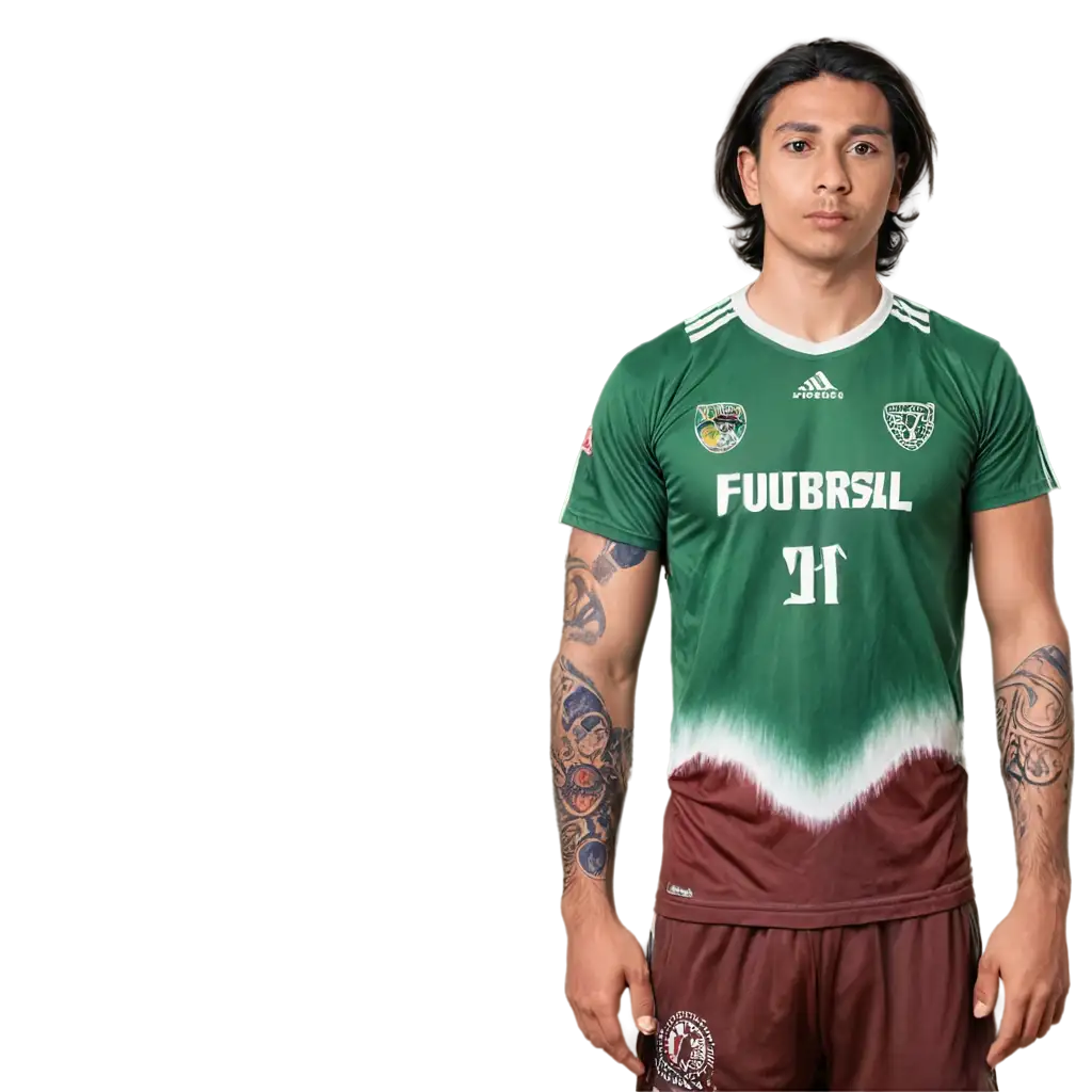 PNG-Image-of-Indonesian-Futsal-Player-with-Mullet-and-Tattoos-Wearing-Futsal-Jersey