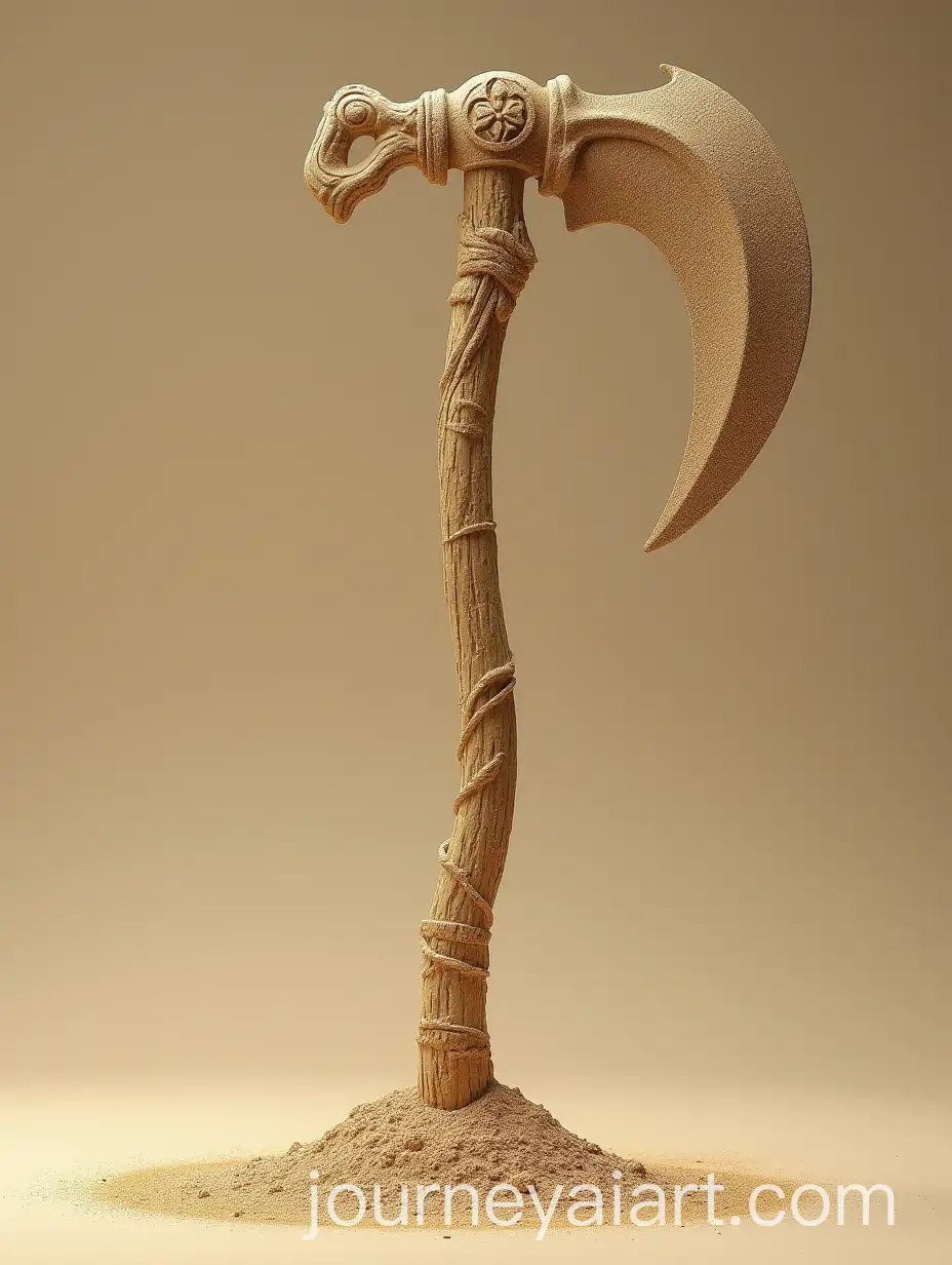 Scythe-Weapon-Design-Crafted-from-Sand