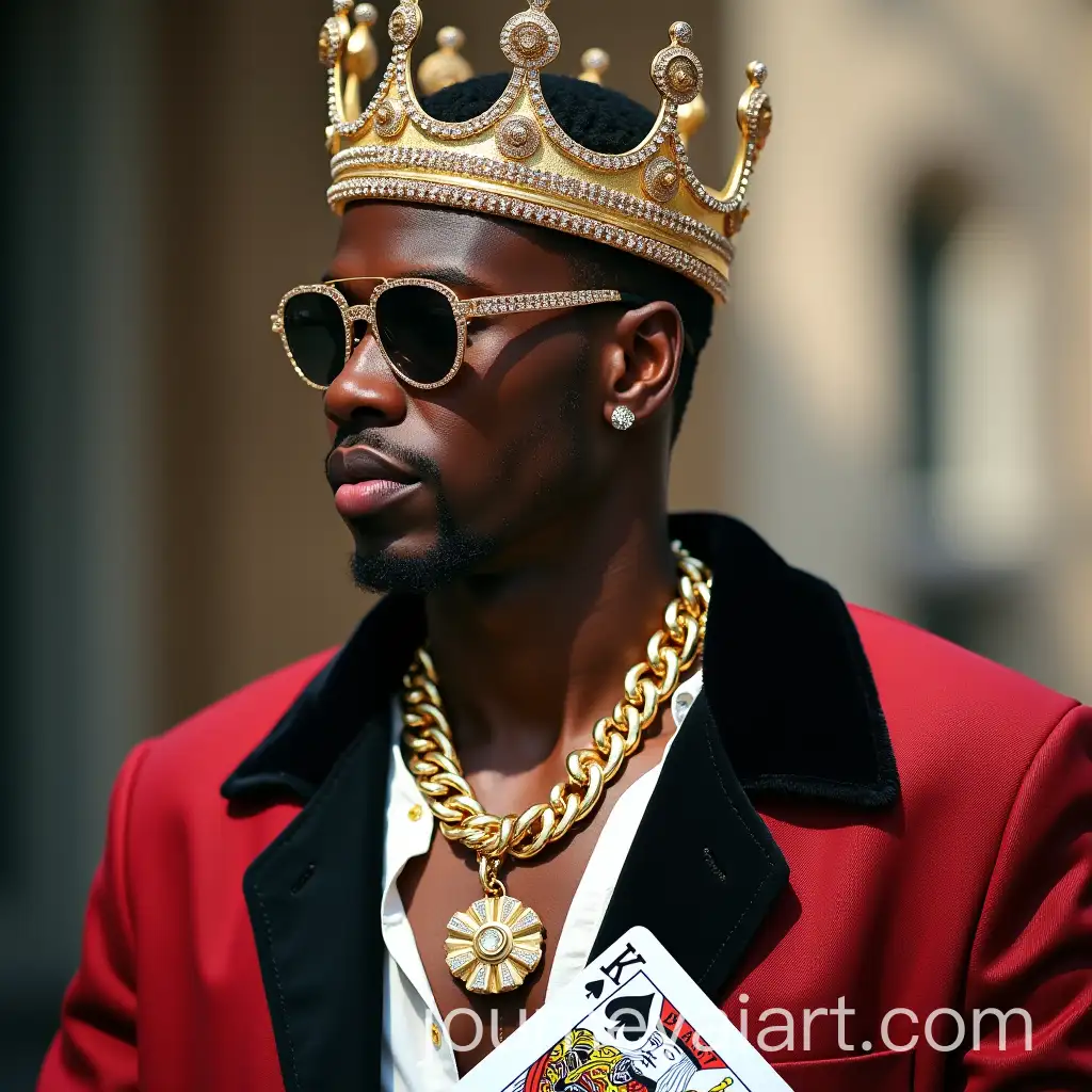 Royal-Card-Deck-King-in-Streetwear-with-Diamond-Crown-and-Gold-Chain