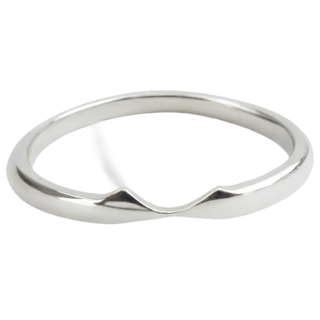 Silver-Modern-Style-Ring-PNG-Sleek-and-Elegant-Design-for-Digital-and-Print-Use