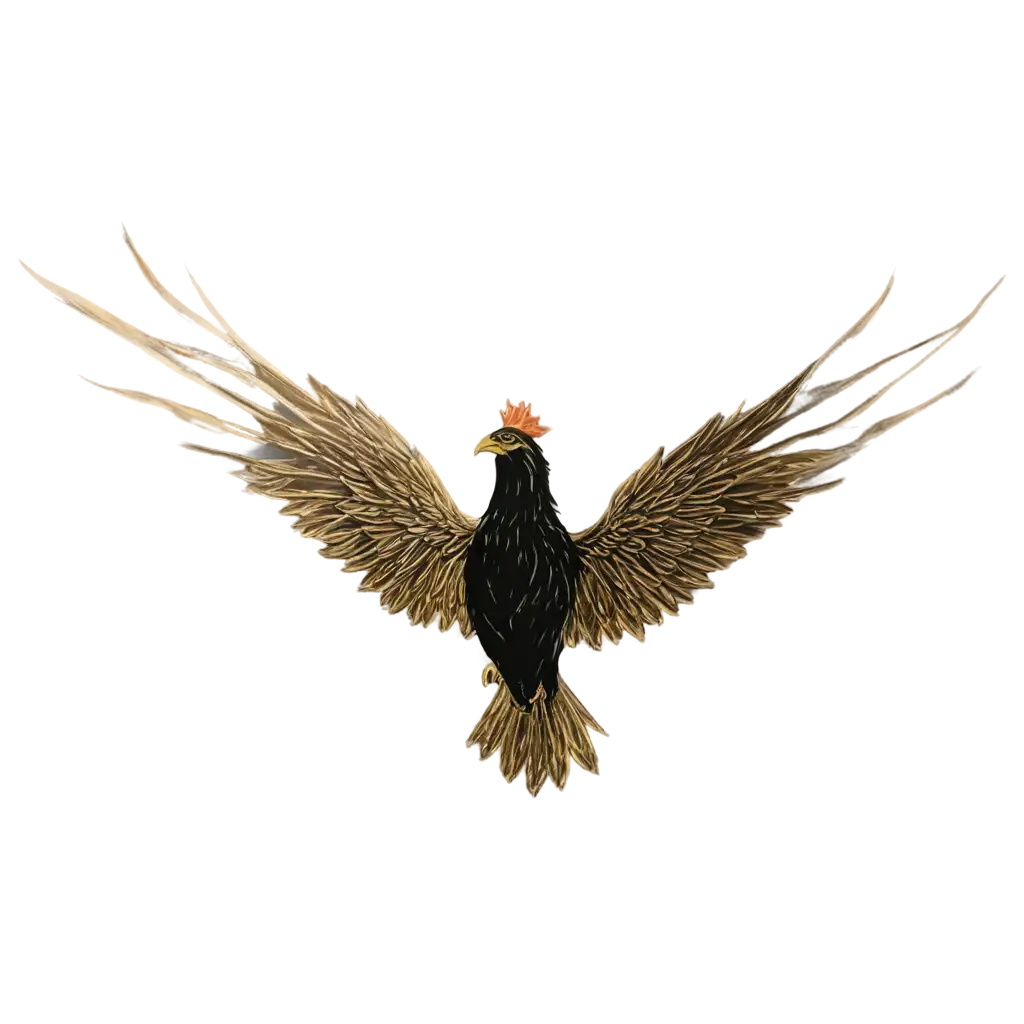 Phoenix-Bird-Rising-from-Ashes-PNG-Logo-Symbol-of-Rebirth-and-Transformation