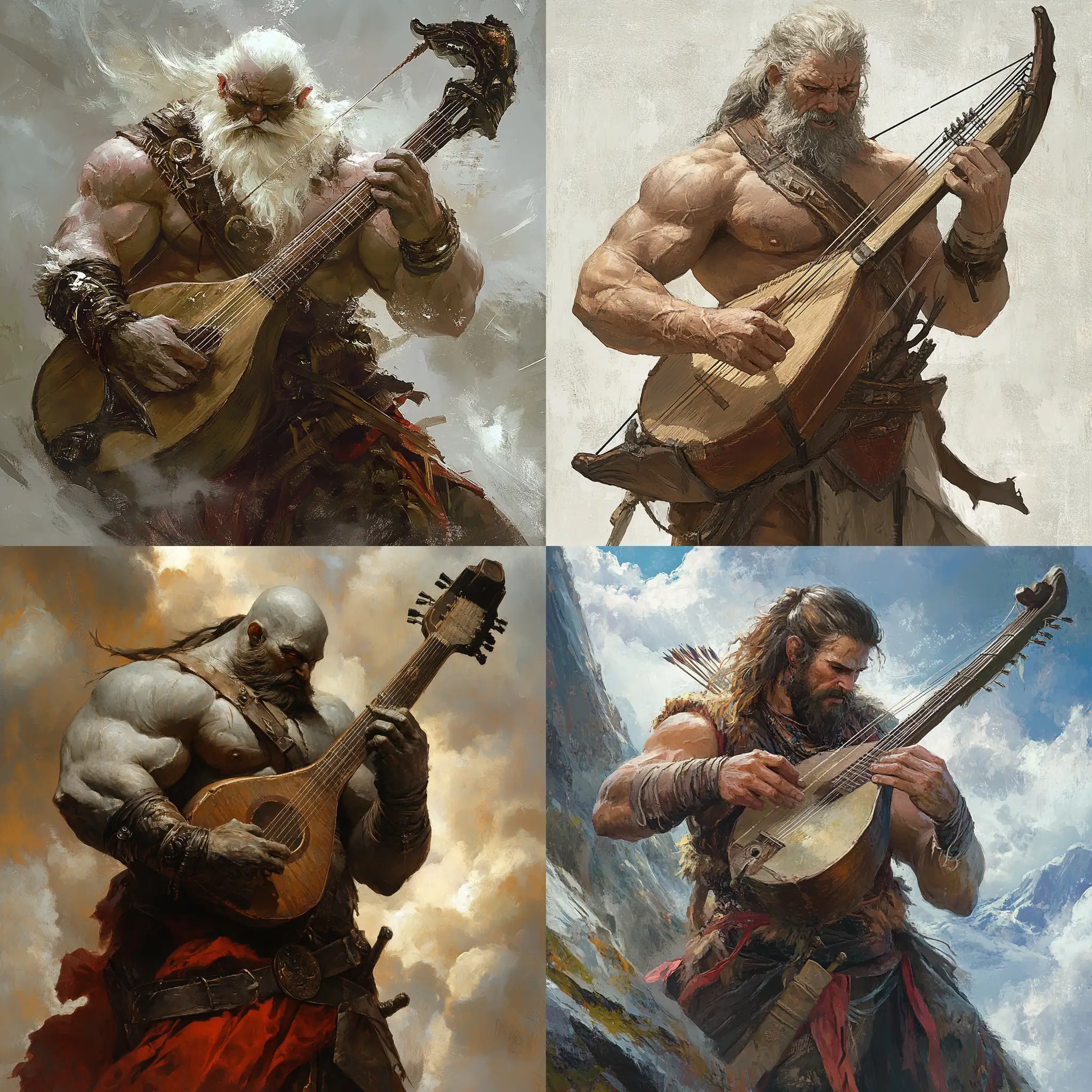 Goliath-Bard-with-LuteCrossbow-Weapon-in-a-Fantastical-Setting
