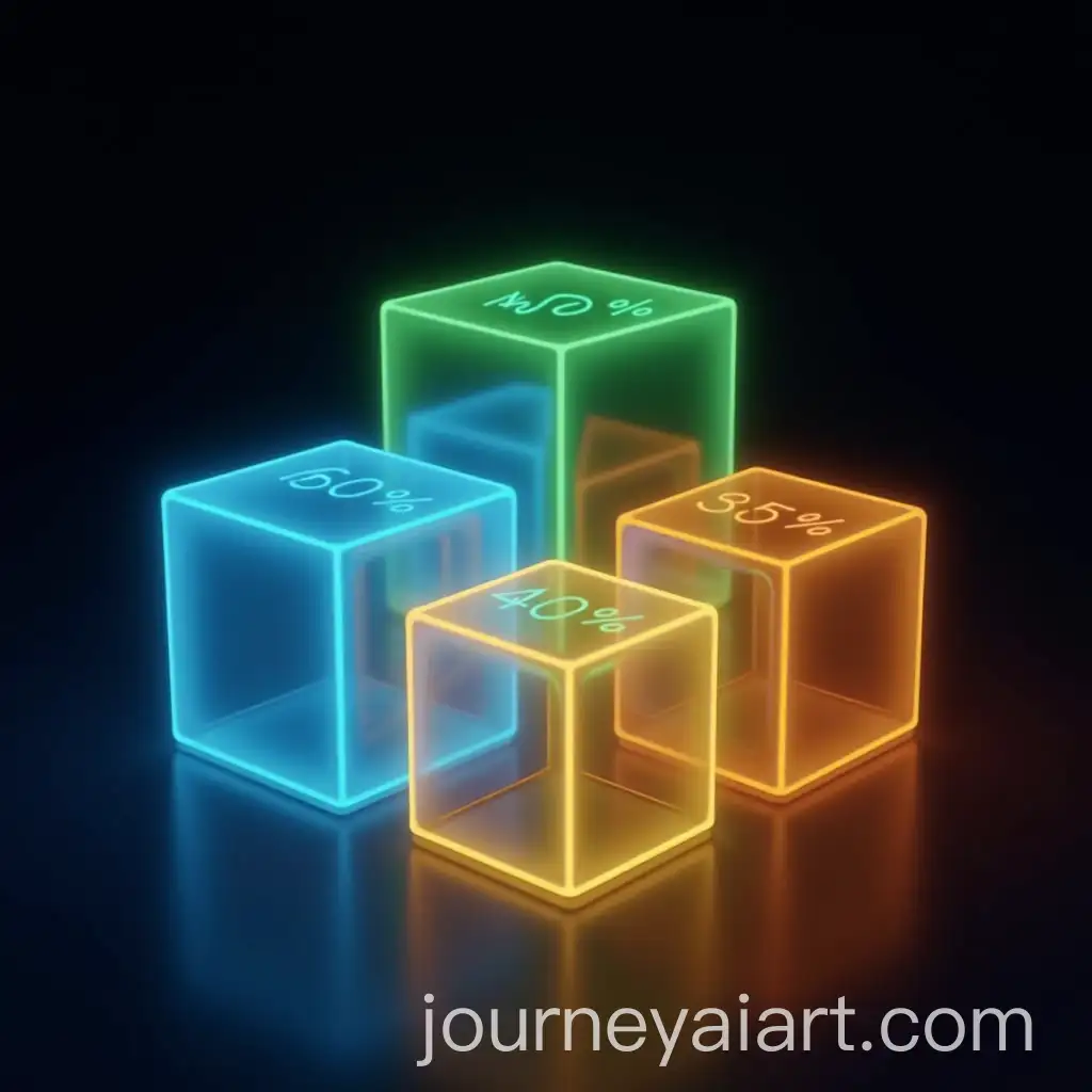 Futuristic-3D-Neon-Cubes-with-Vibrant-Glow-on-Dark-Background