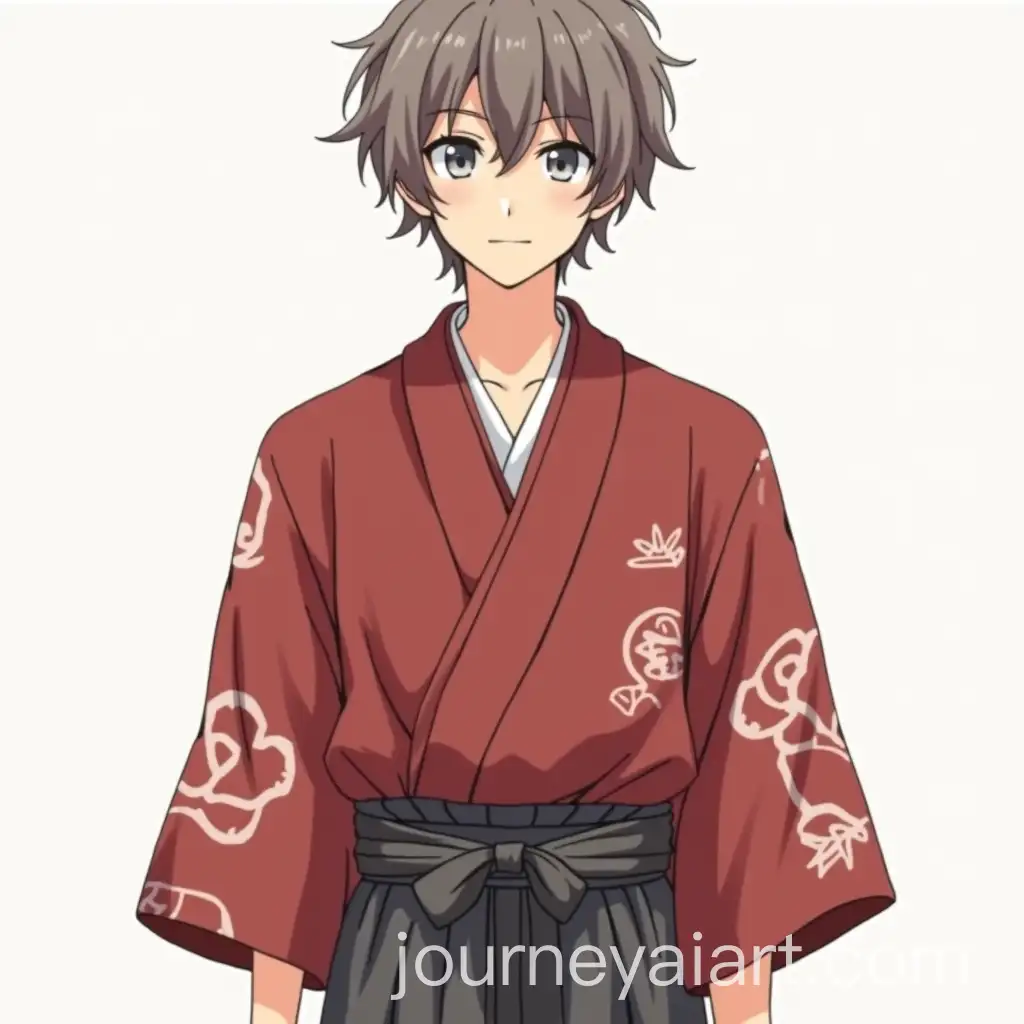Anime-Style-Male-TeenAI-Image-Prompt-Expansion-in-Traditional-Japanese-Yukata-with-Elegant-Pattern