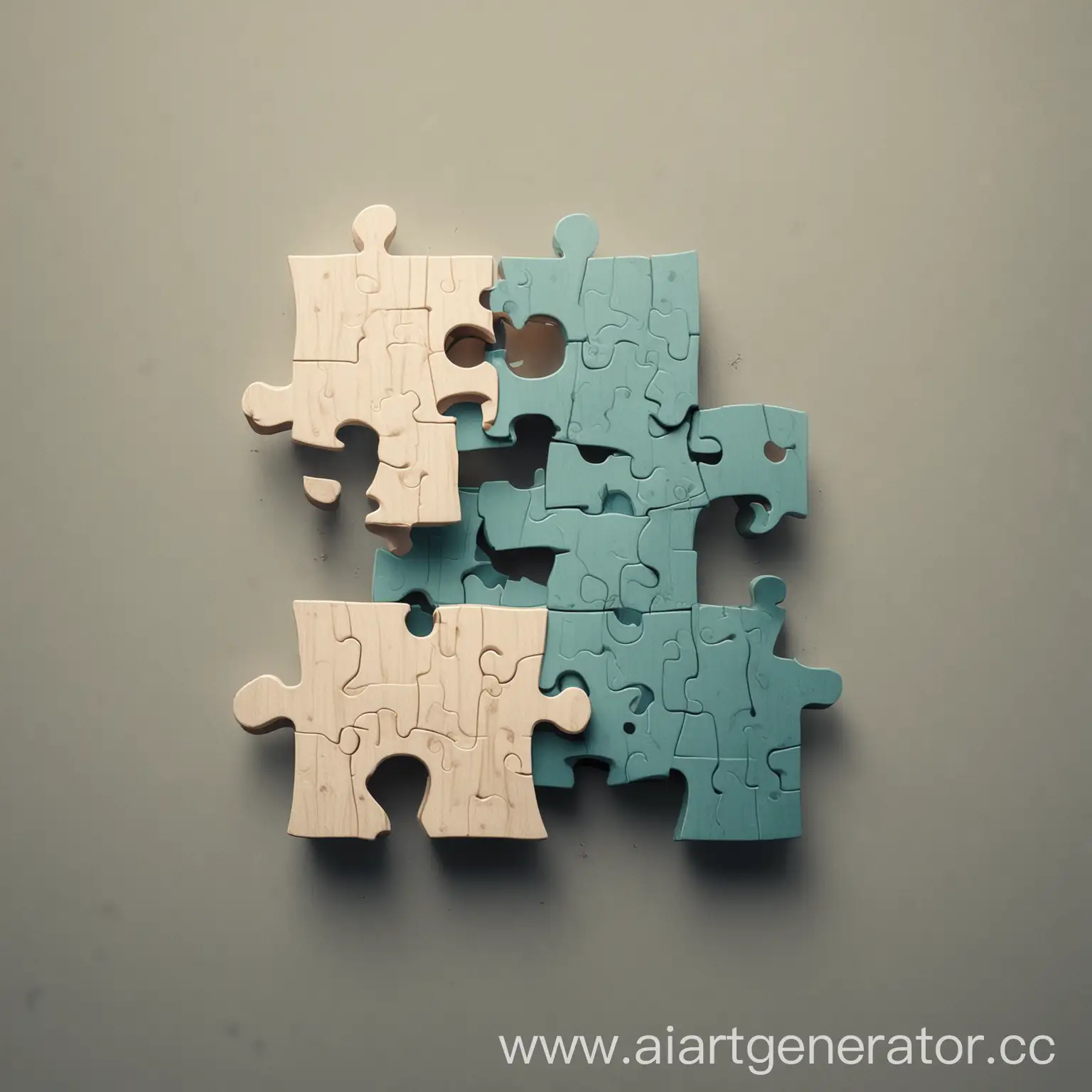 Minimalist-Jigsaw-Puzzle-Art-Illustration