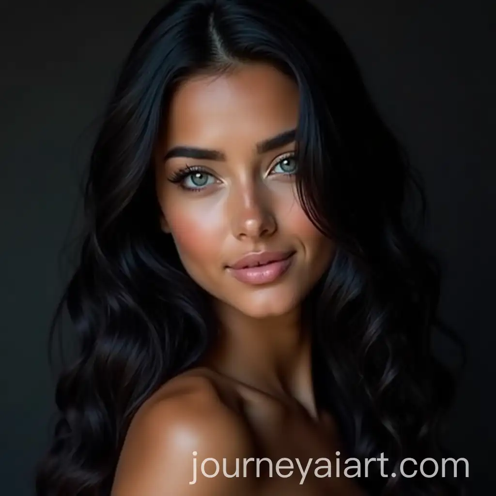 Argentine-Woman-with-Black-Silky-Hair-and-Sapphire-Eyes