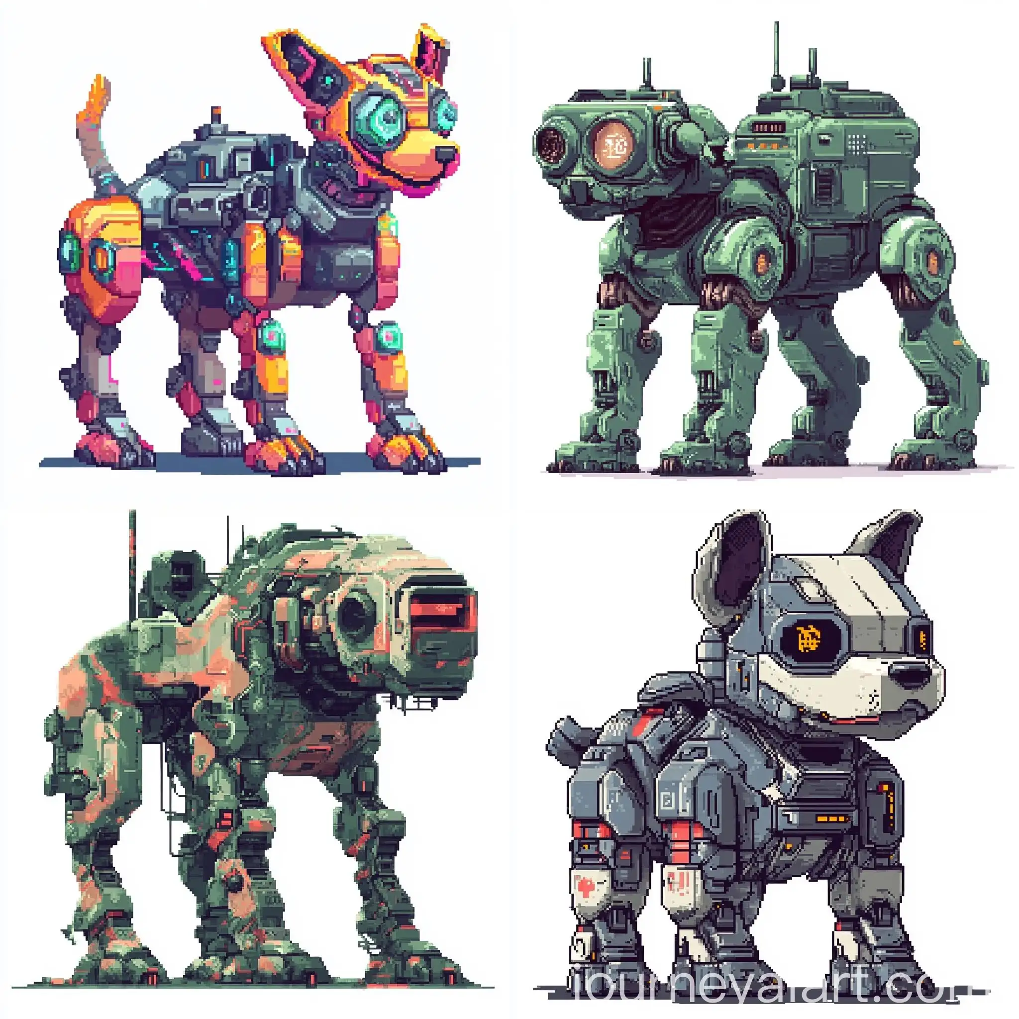 Pixel-Art-Robot-Dog-on-White-Background