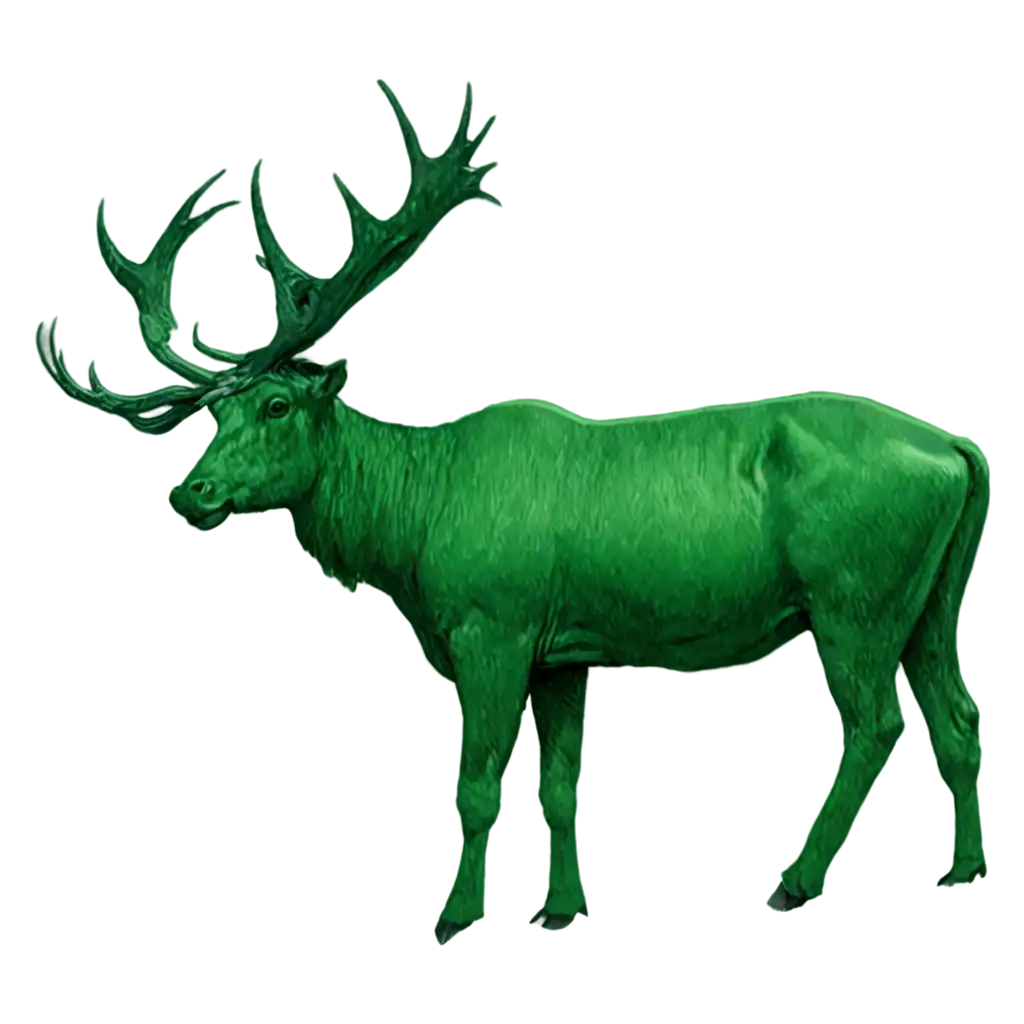 Bullish-Animal-in-Green-Signal-PNG-Image-HighQuality-Visual-for-Versatile-Uses