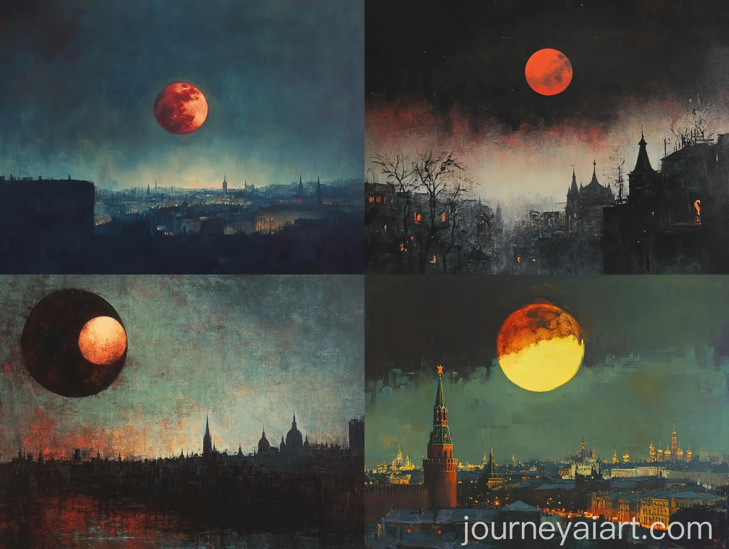 Surreal-Lunar-Eclipse-over-Old-Moscow