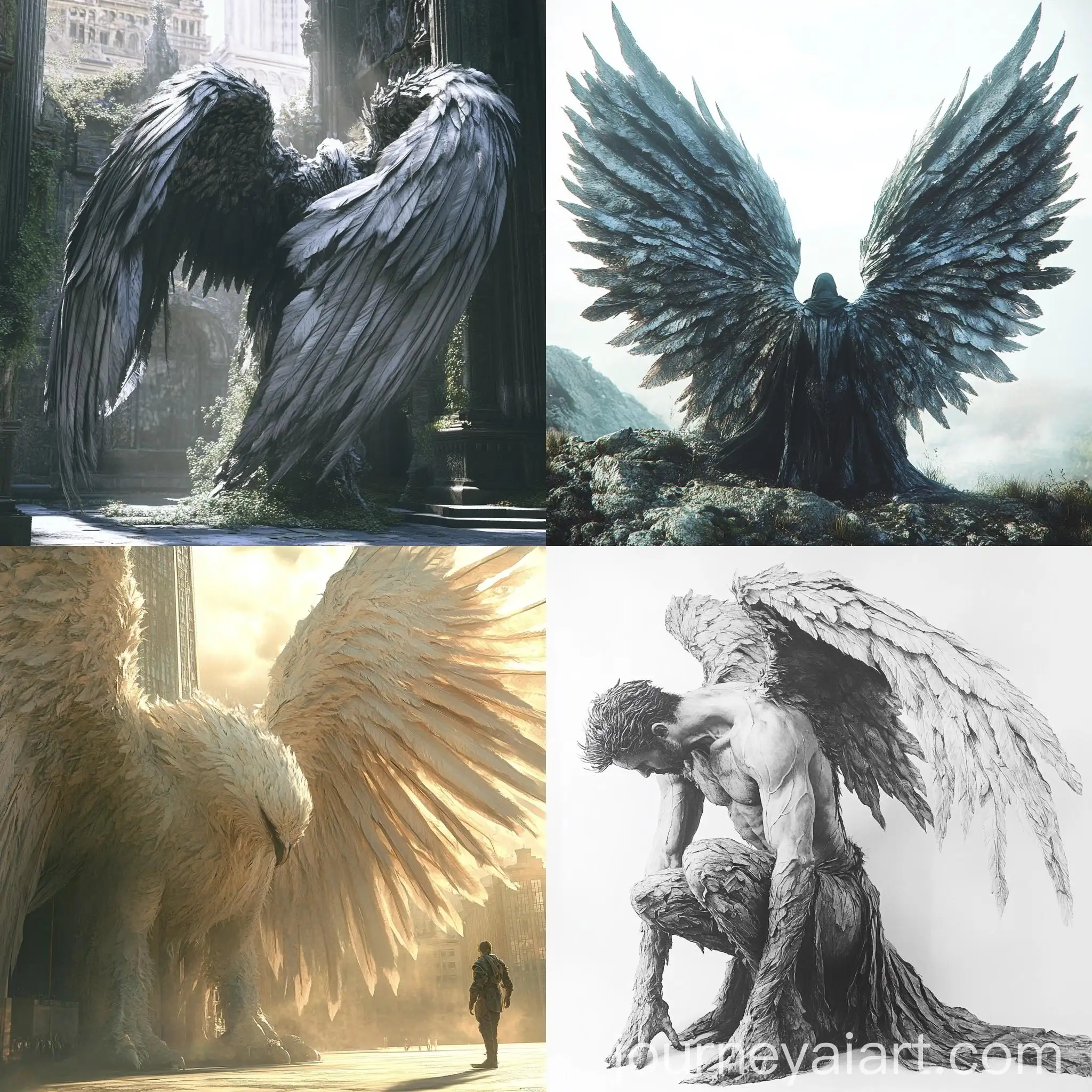 Majestic-Fallen-Angel-with-Unfurled-Wings