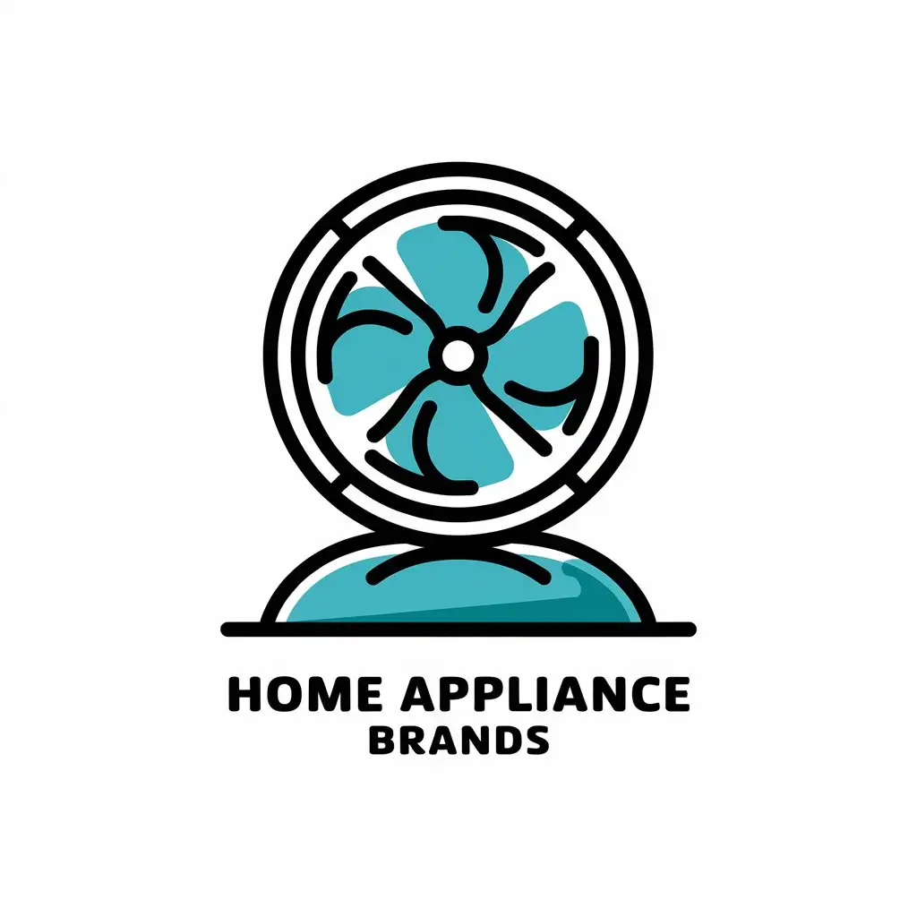 LOGO-Design-for-Home-Appliance-Brands-Wind-Fan-Symbol-with-Clear-Background