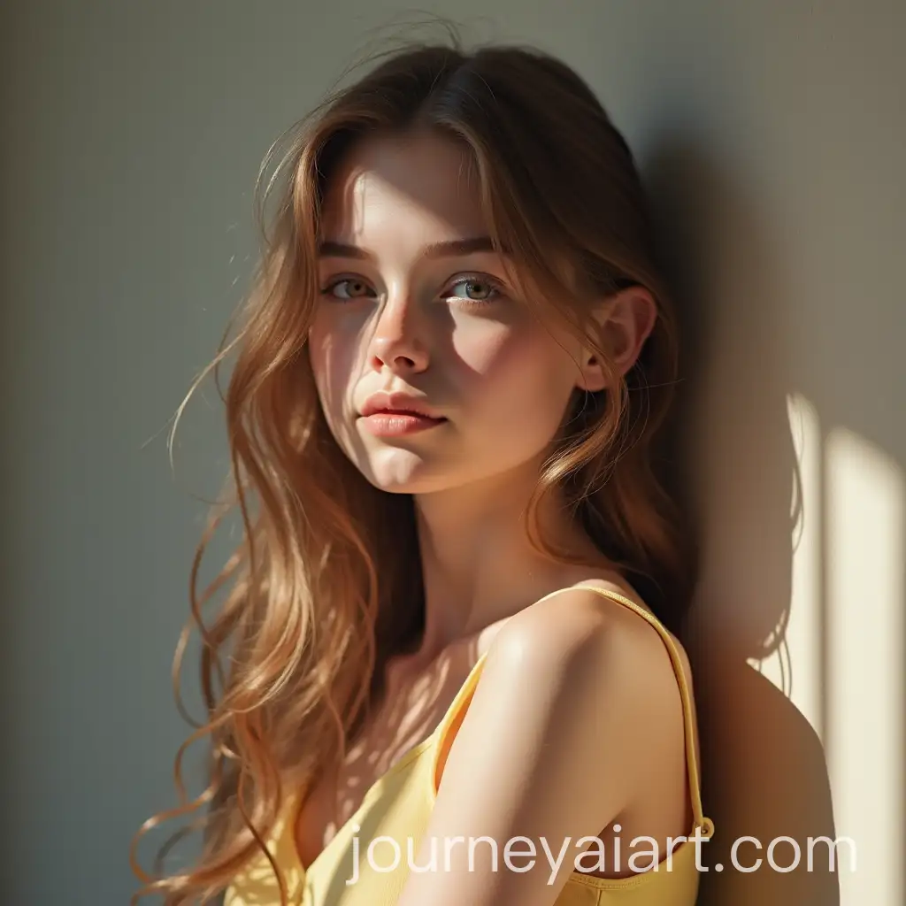 Portrait-of-a-Beautiful-Girl-with-Soft-Expression