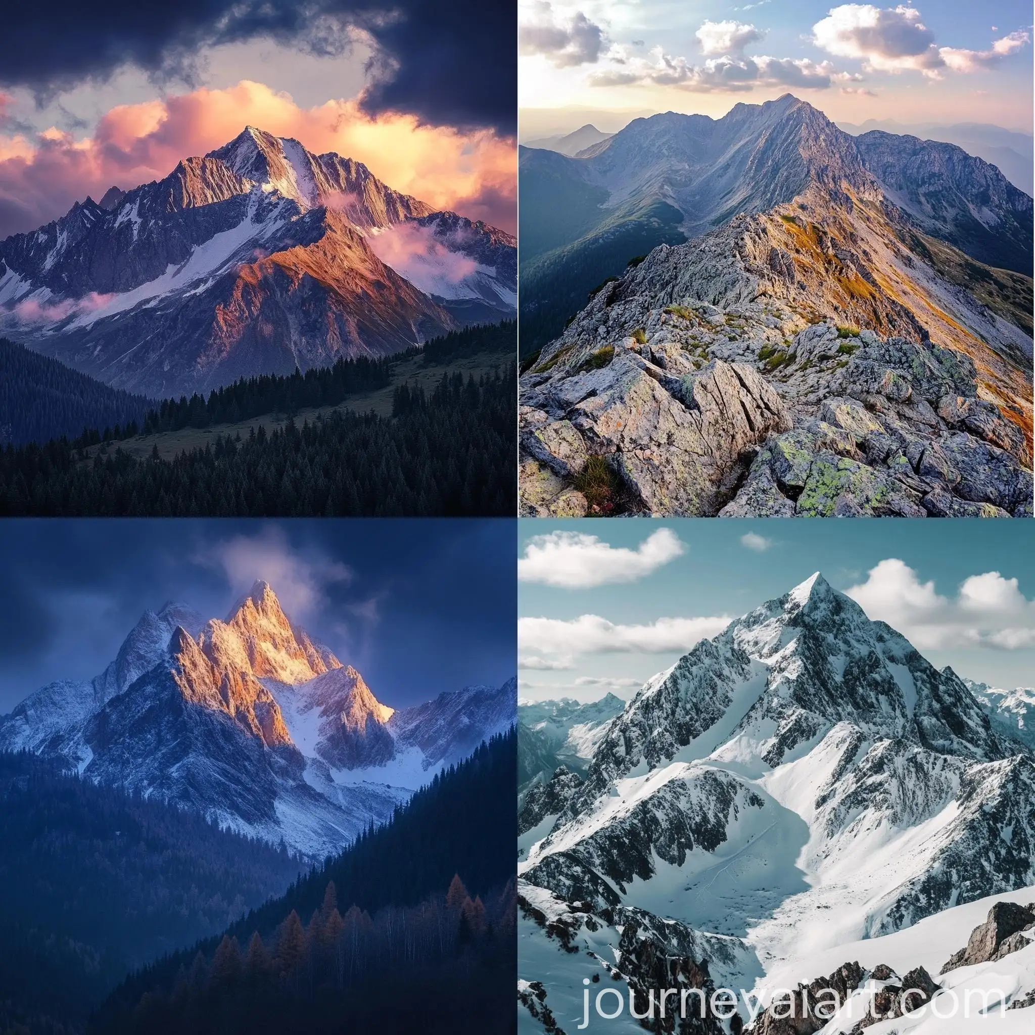 Spalena-Peak-Western-Tatras-Poster